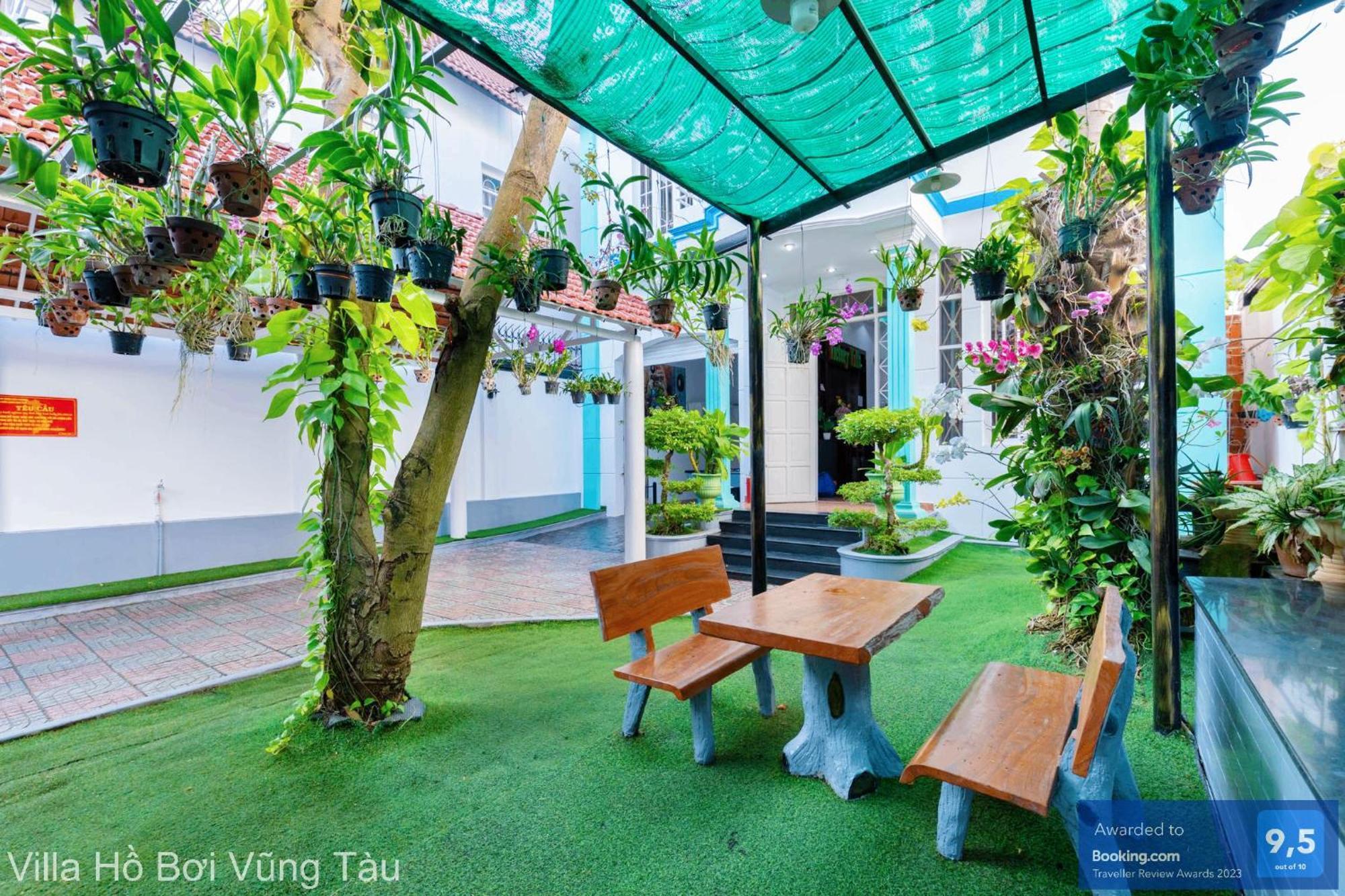 Villa San Vuon Gan Bien Bai Sau - Free Bida - Dan Karaoke Vung Tau Exterior foto