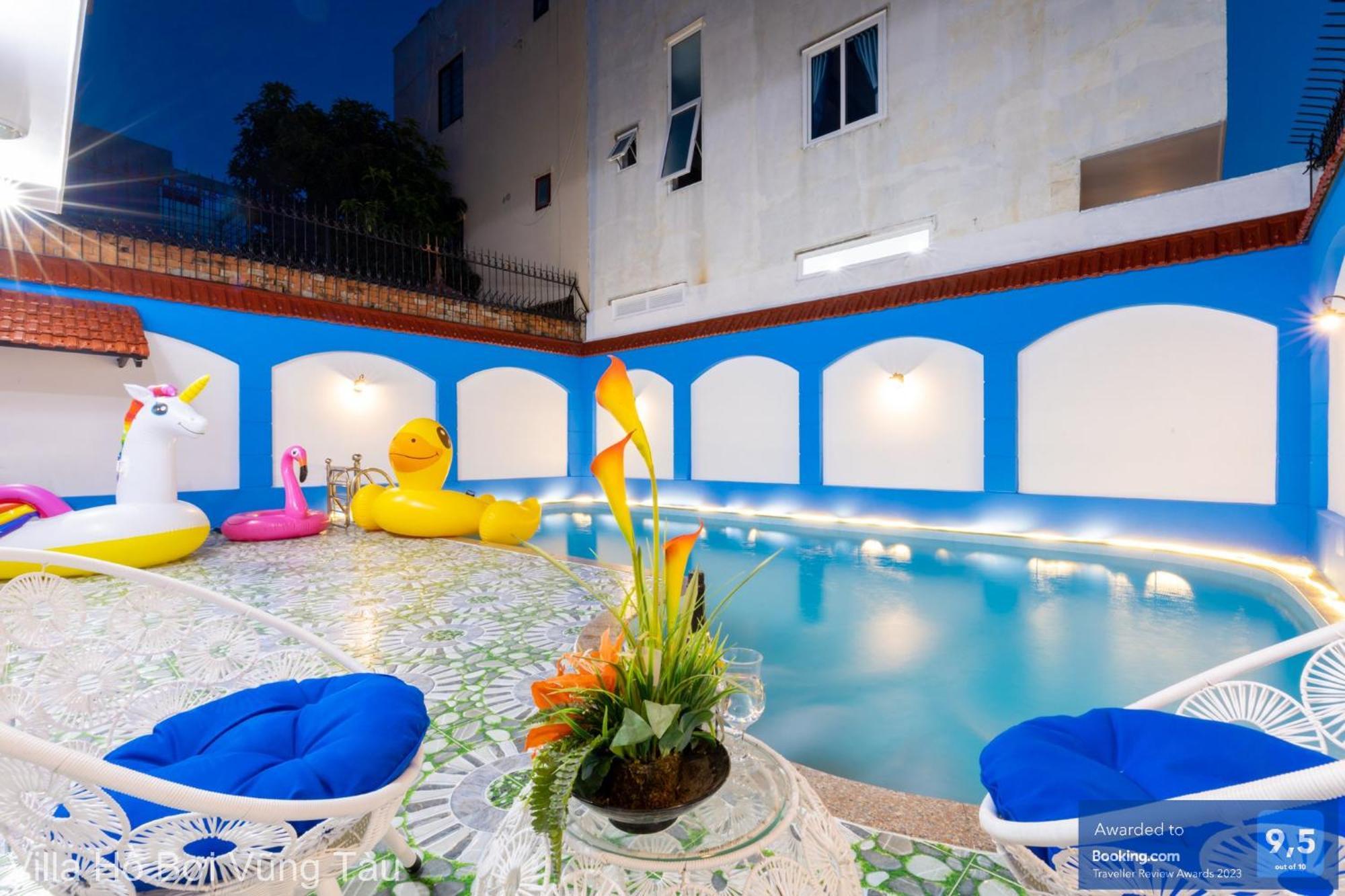 Villa San Vuon Gan Bien Bai Sau - Free Bida - Dan Karaoke Vung Tau Exterior foto